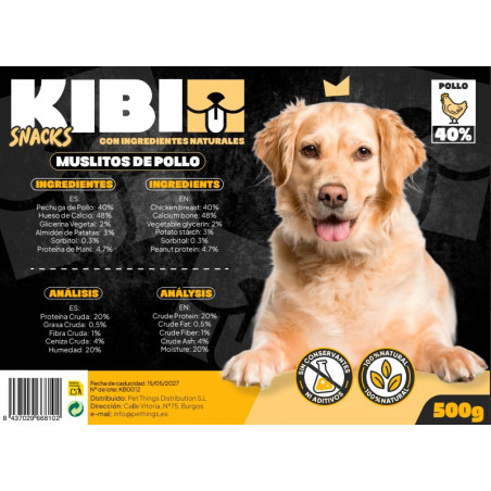 KIBI Snack Muslito de Pollo para Perros