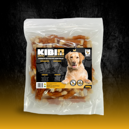 KIBI Snack Huesito de Calcio con Pollo para Perros