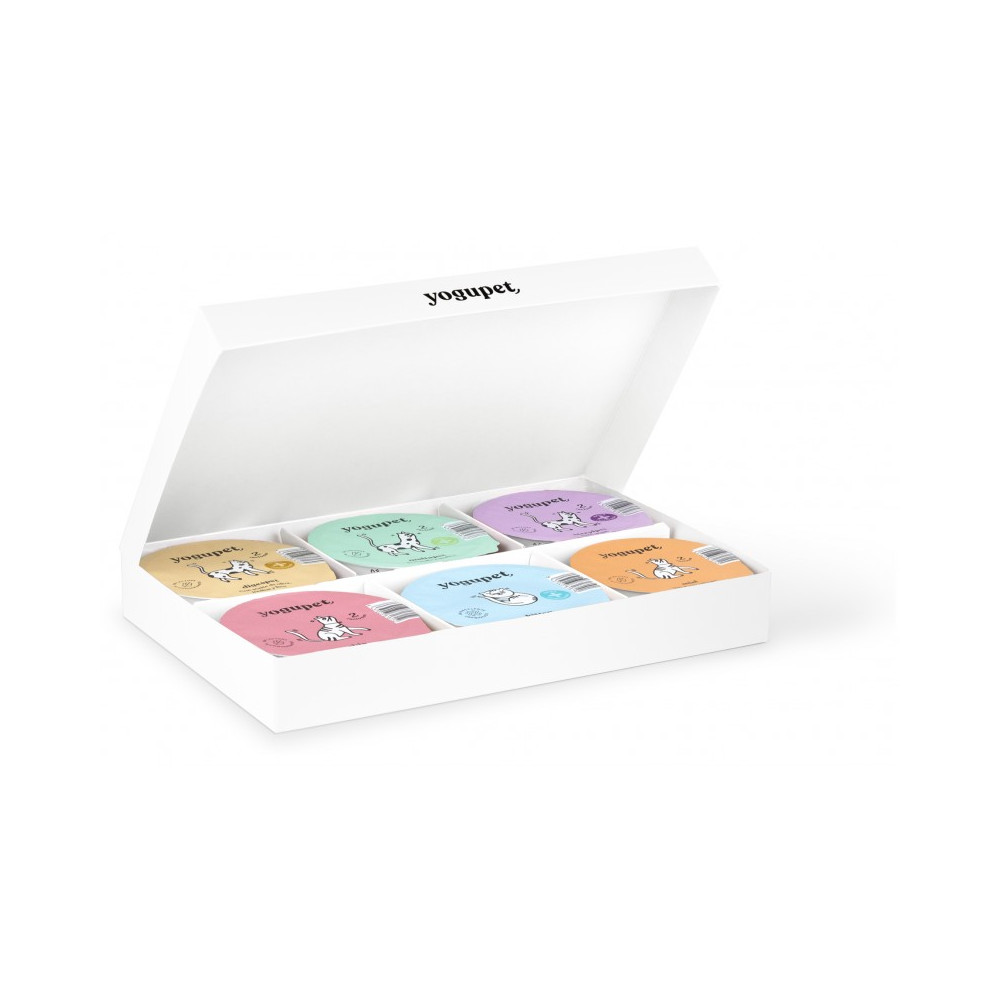 Yogupet MIX Yogurt Funcional para Gatos 6 x 110 gr