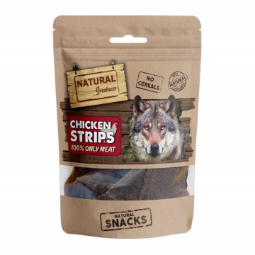 Natural Greatness Snacks Only Meat Chicken Strips
