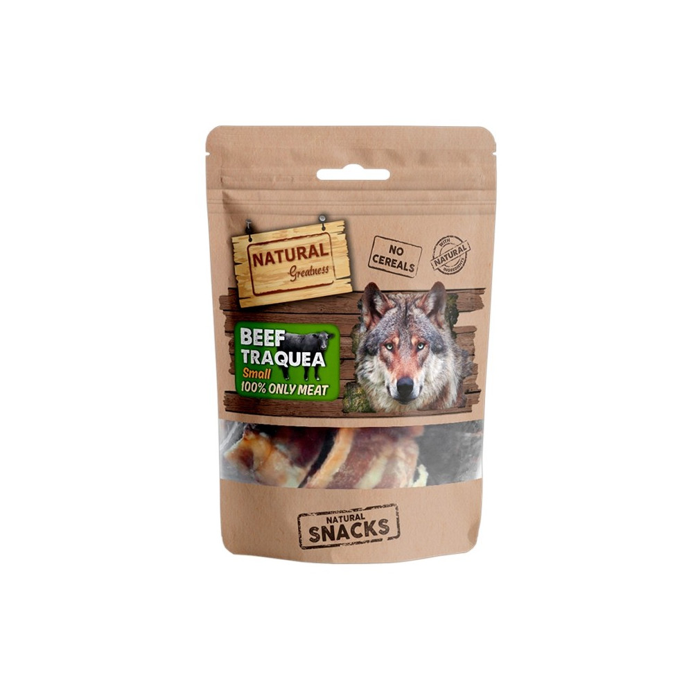 Natural Greatness Snacks Only Meat Traquea de Ternera 100 gr S