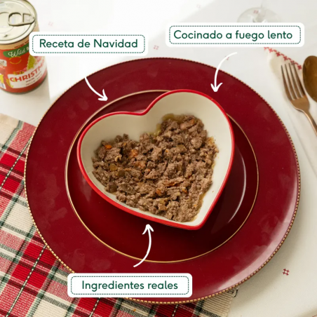 Wild Balance Receta de Navidad Lata de Ciervo y Conejo para Perros 400 gr