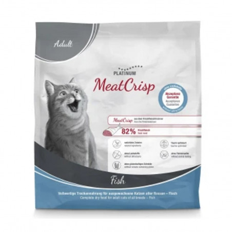 Platinum MeatCrisp Cat Adult Pescado