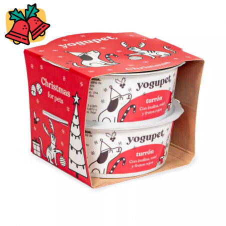 Yogupet Navidad Yogurt de Turrón para Perros y Gatos
