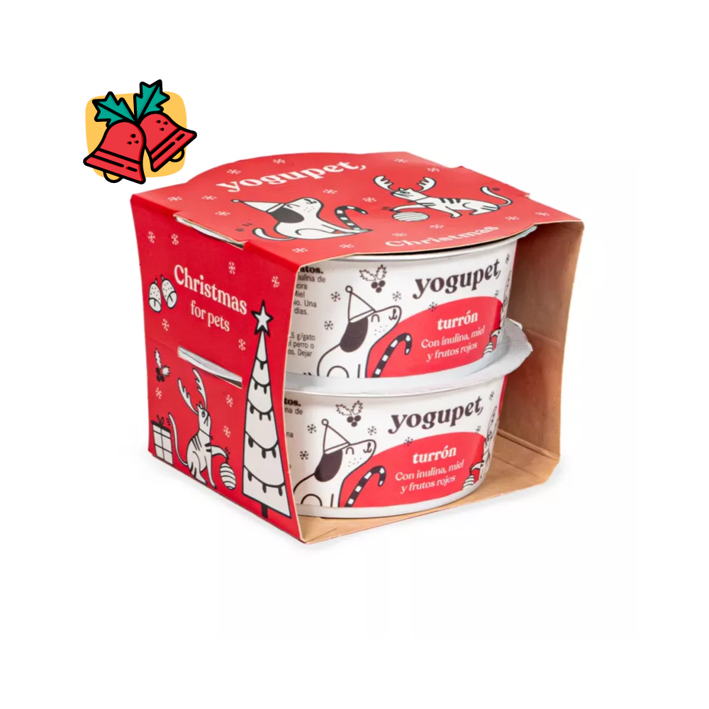 Yogupet Navidad Yogurt de Turrón para Perros y Gatos