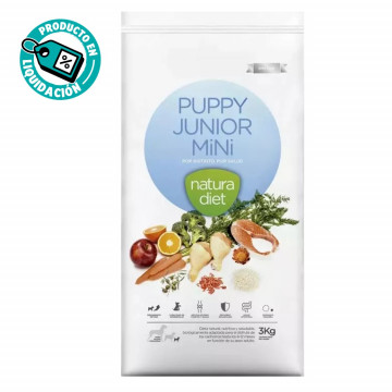 Natura Diet Puppy Junior Mini Liquidación
