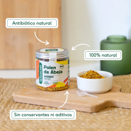 Wild Balance POLEN DE ABEJA ORGÁNICO suplemento para perros y gatos