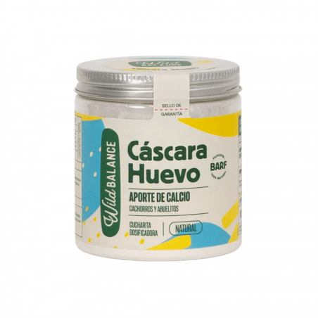 Wild Balance CÁSCARA DE HUEVO ORGÁNICO suplemento para perros y gatos