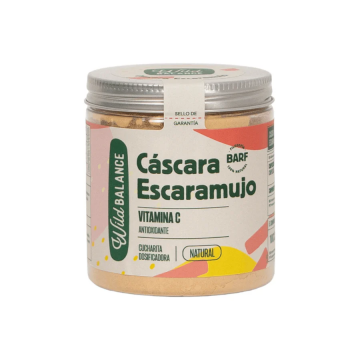 Wild Balance CÁSCARA DE ESCARAMUJO suplemento para perros y gatos