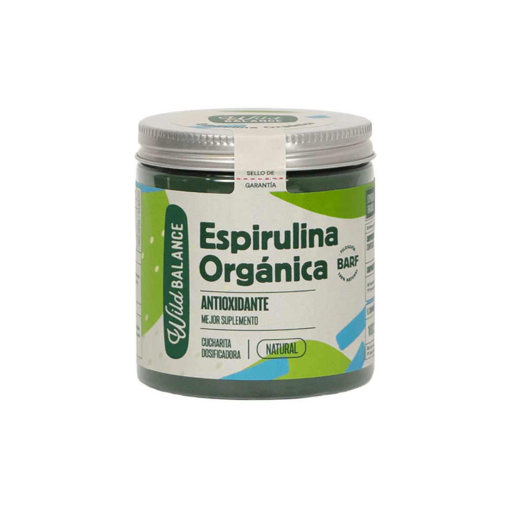 Wild Balance ESPIRULINA ORGÁNICA suplemento para perros y gatos