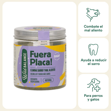 Wild Balance FUERA PLACA suplemento para perros y gatos