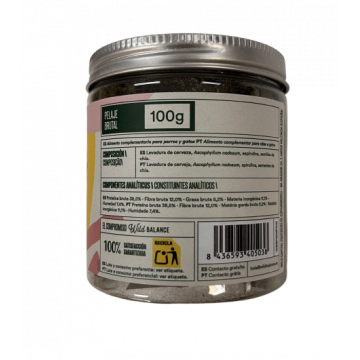 Wild Balance PELAJE BRUTAL suplemento para perros y gatos