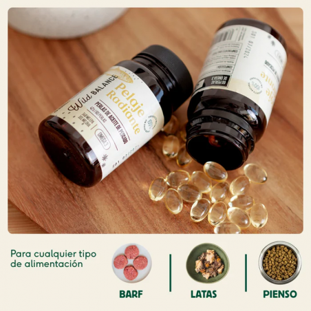 Wild Balance PERLAS OMEGA 3 para perros y gatos