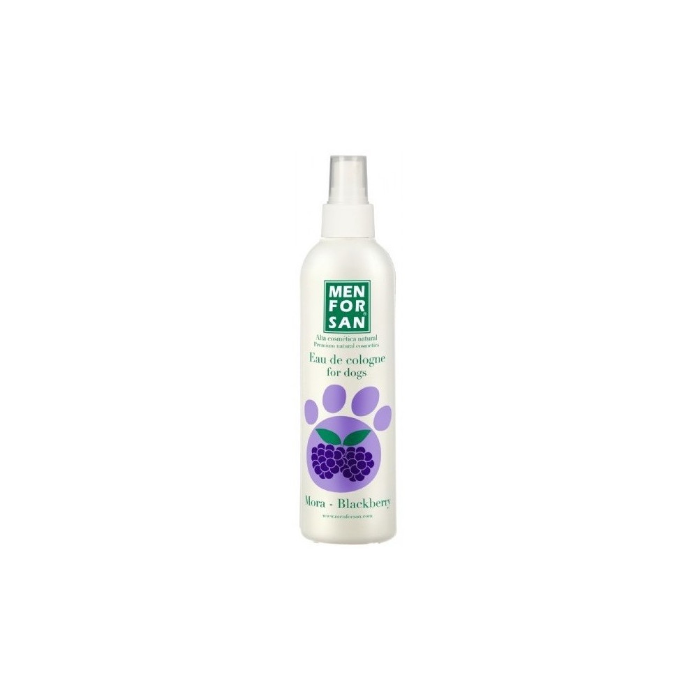 Menforsan Agua de colonia mora para perros 125ml