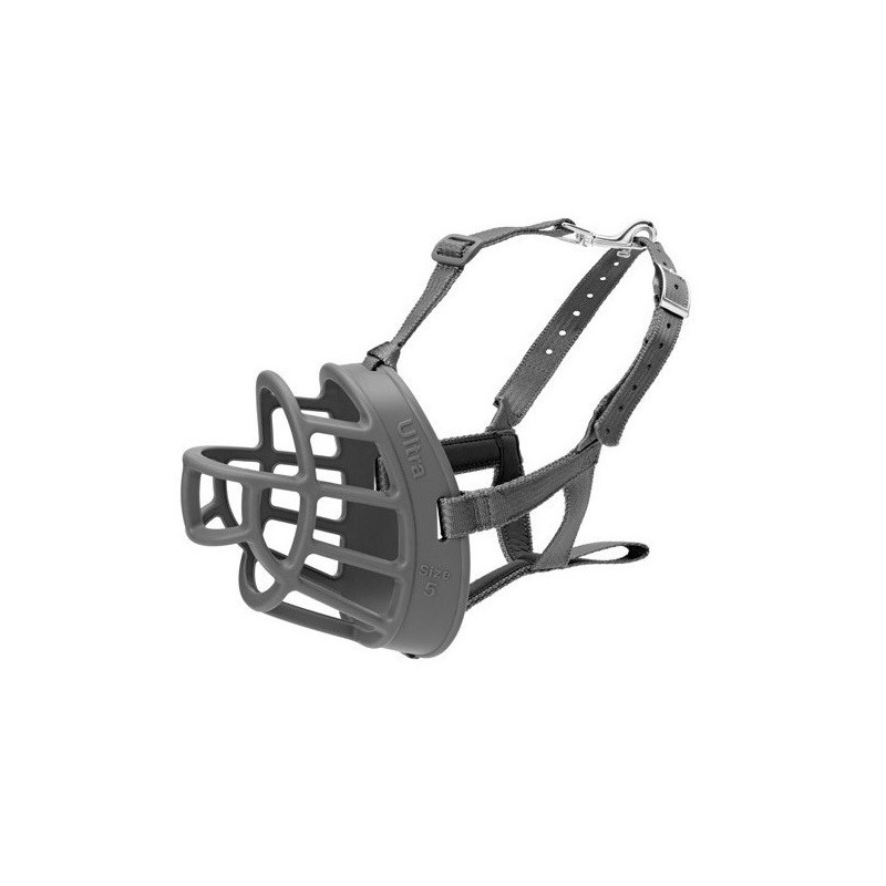 Bozal perro de 2 Talla 1 Negro Nylon acolchada 12cm Jack Russel Galgo Inglés Cavalier Spaniel