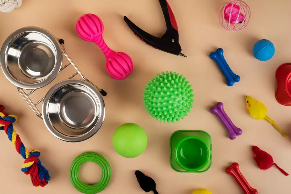 cuidar dos brinquedos do seu cão