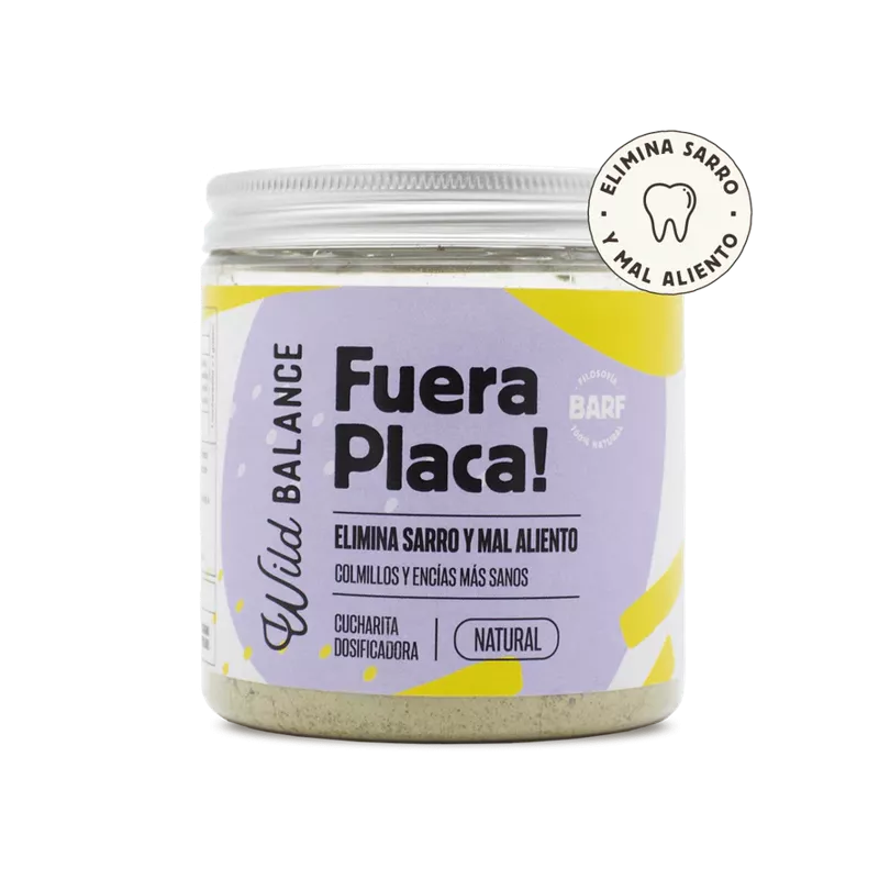 fuera placa suplemento alimenticio