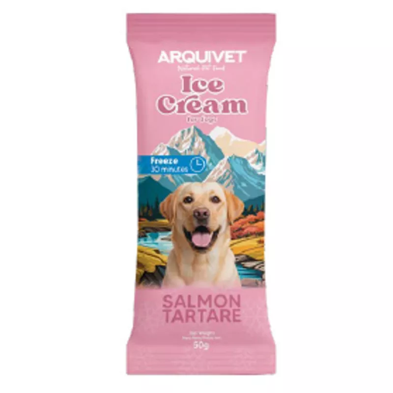 accesorios de verano para mascotas arquivet helado de tartar de salmón