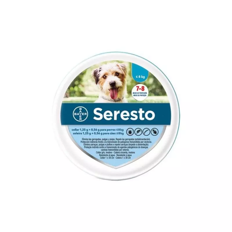 seresto collar perros 8kg 38cm
