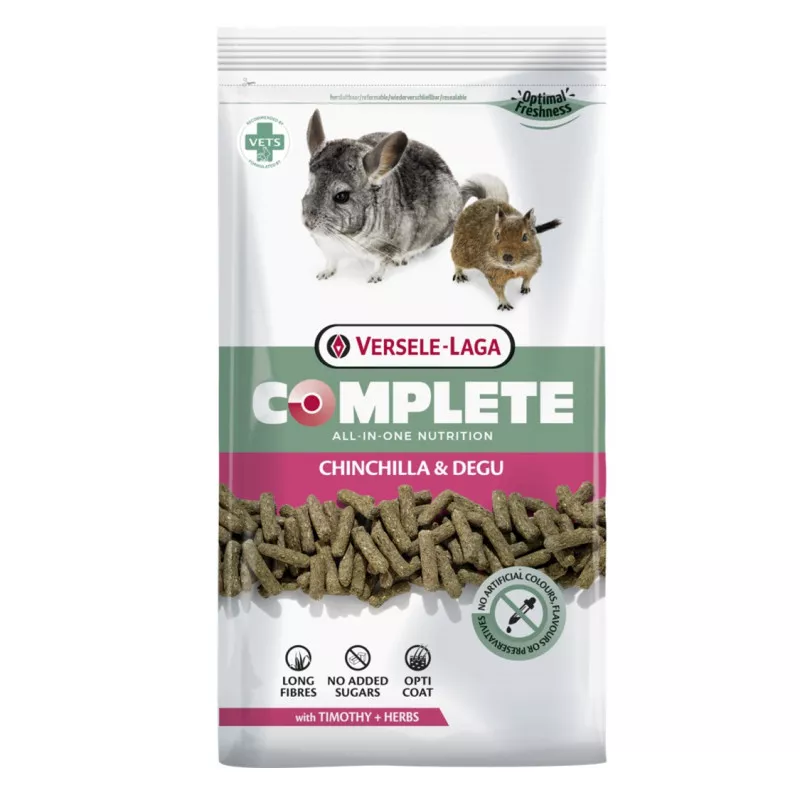versele laga complete pienso para chinchilla y degu