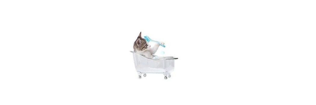 Champú para gatos. Champú y acondicionador para gatos.