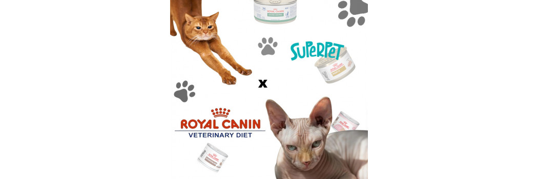Latas Comida Húmeda Royal Canin gama Veterinaria para gatos