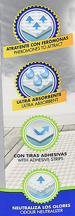 One Pet One Life-Empapadores Perros, Empapador, Alfombrilla,50 unidades, 60x60, Ultra absorbente, Higiénica, para Perro, Almohadillas  ,Adiestramiento, : : Productos para mascotas